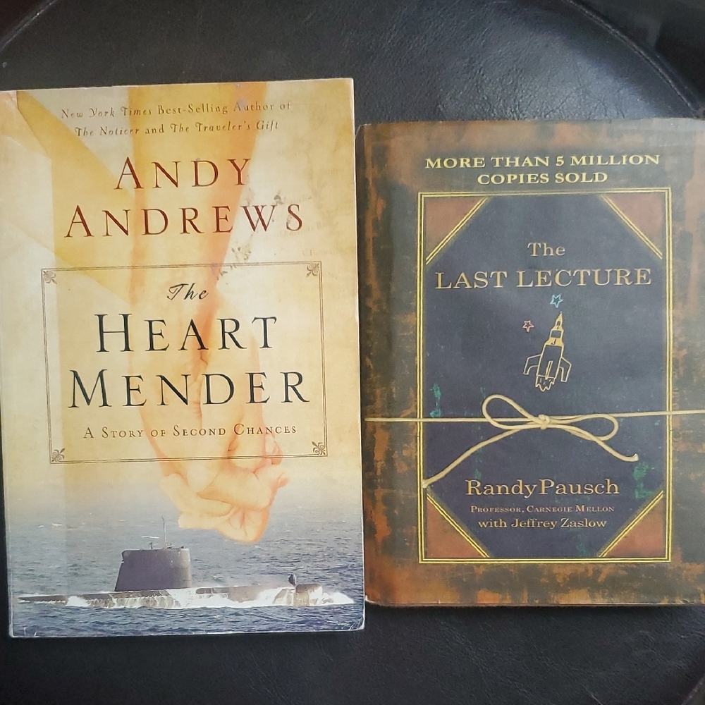 4/$20 The Heart Mender and The Last Lecture Book Set
